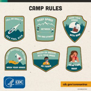 CDC Camp Rules Poster