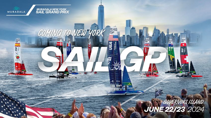 Sail GP New York City Flyer 2024