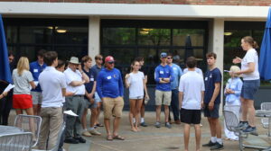 Pictured: Clemmie Everett's workshop on leadership styles